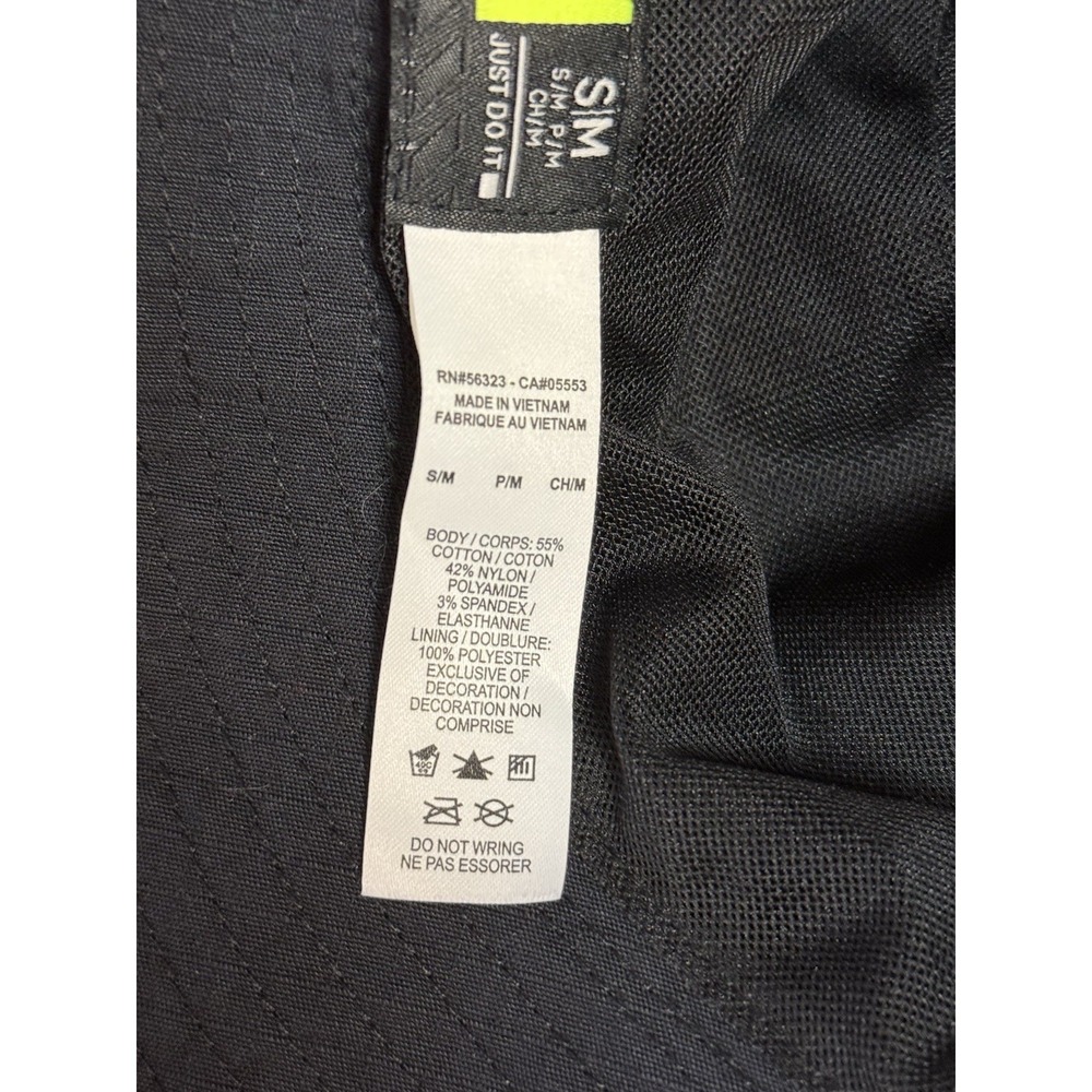 Nike Black Bucket Hat Nylon Dri-Fit With Strings Adult SM Apex Boonie Vacation - Picture 6 of 10